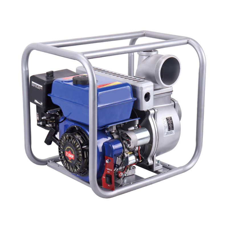 Портативный водяной насос с бензиновым двигателем для орошения