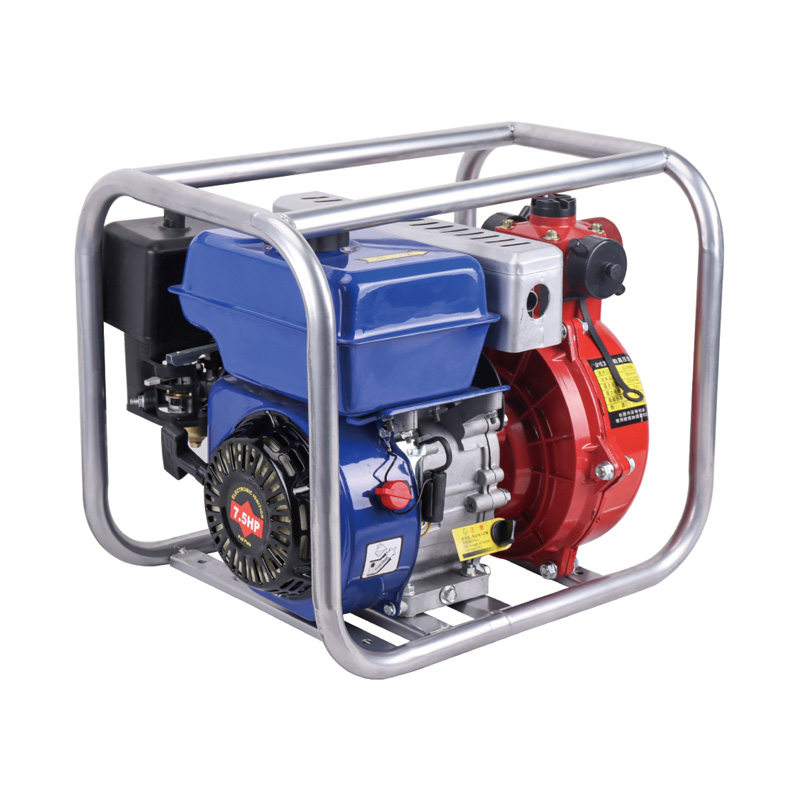 Насос с приводом от бензинового двигателя с двойной крыльчаткой 170F и высоким подъемом