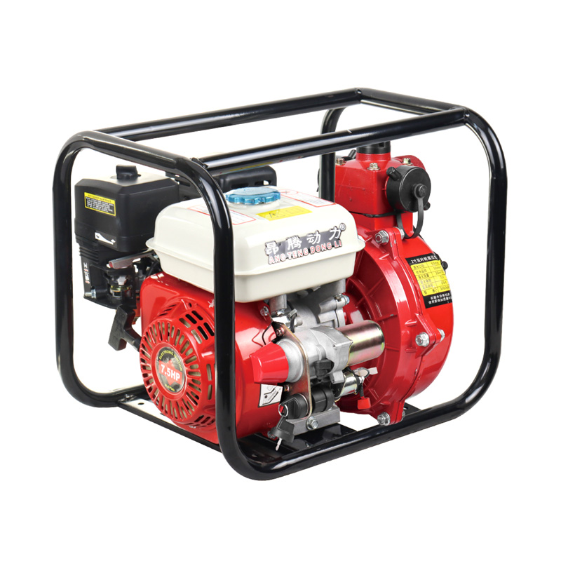 Бензиновый двигатель с двойной крыльчаткой ирригационный водяной насос