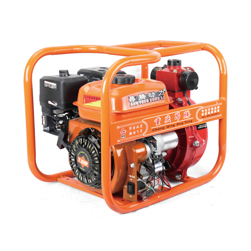 Бензиновый сельскохозяйственный водяной насос с двойной крыльчаткой