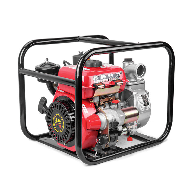 2-дюймовый высокоэффективный портативный водяной насос с дизельным двигателем