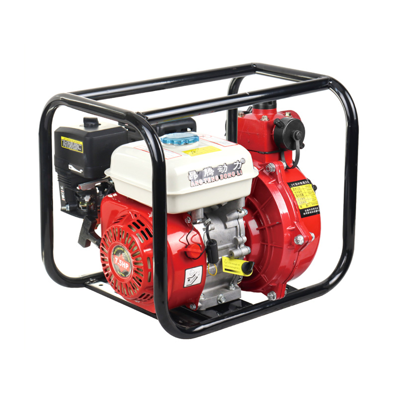 Бензиновый двигатель с двойной крыльчаткой ирригационный водяной насос