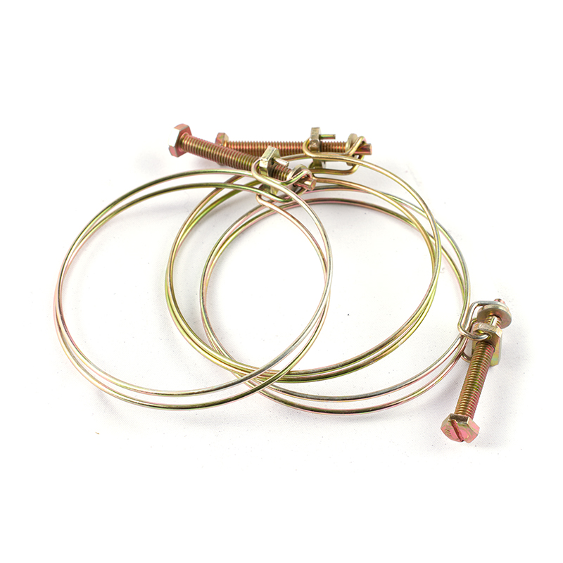 Хомуты для шлангов с двойной проволочной лентой