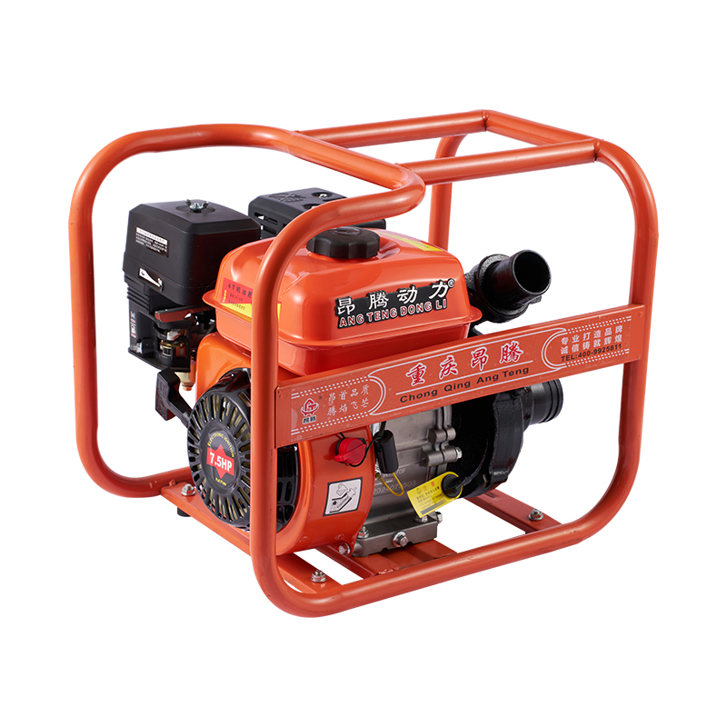 Бензиновый водяной насос с открытой рамой