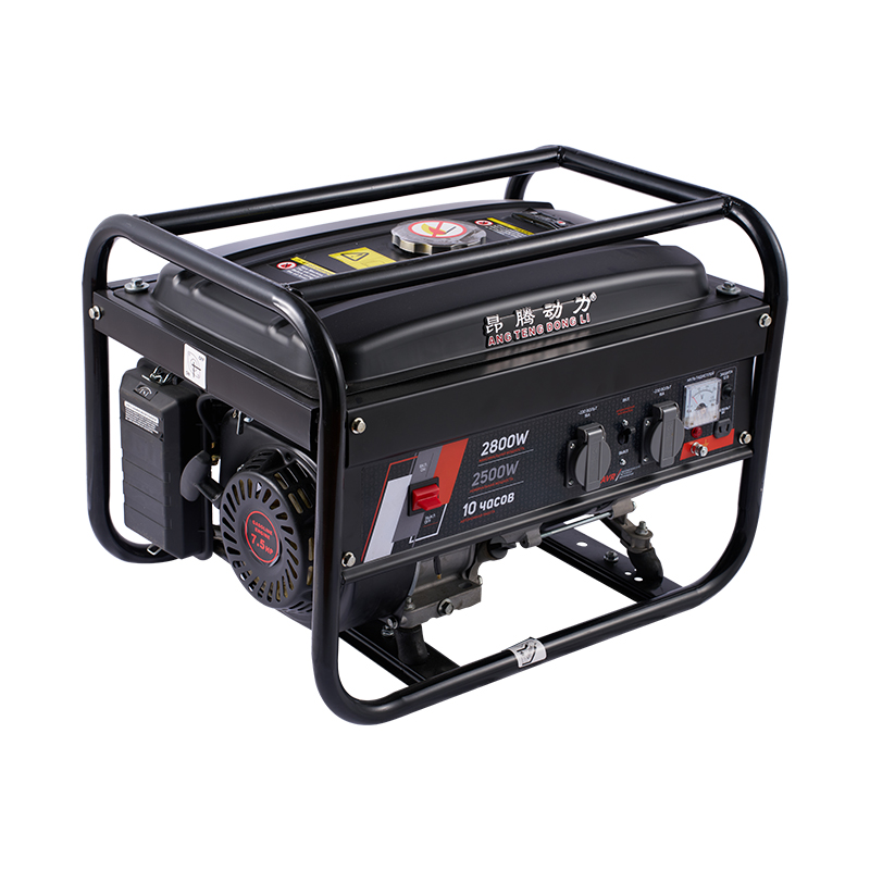 Портативный бензиновый генератор с воздушным охлаждением